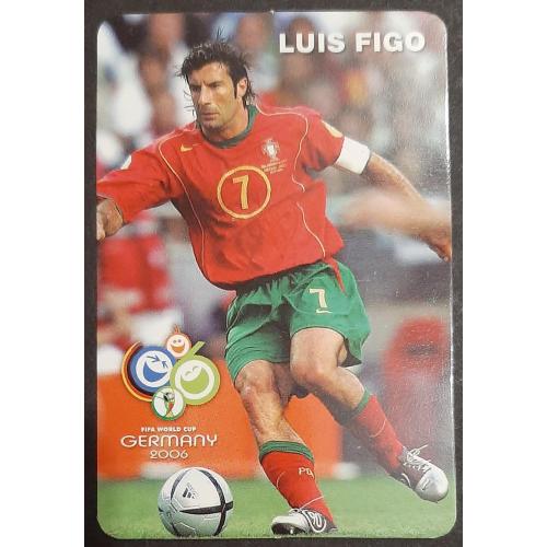 Календарик Луїш Фігу Португалія 2006