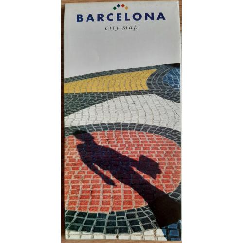 Карта міста Барселона масштаб 1:16.000