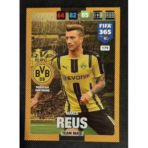 Картка Panini FIFA 365 Marco Reus Боруссія Дортмунд #179