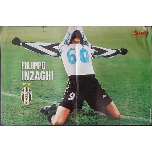 Постер Ф.Індзагі з журналу Mega Sport 2001