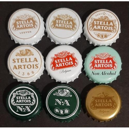 Пробки пивні Stella Artois 9 шт 