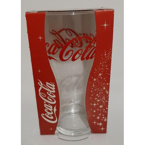 Склянка Coca Cola Новорічна Ем - 0,3л. Висота - 14 см.
