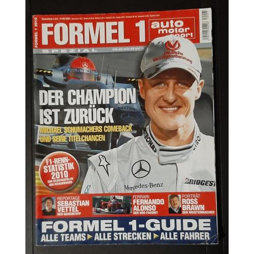 Журнал Формула 1 Представлення команд до сезону 2010