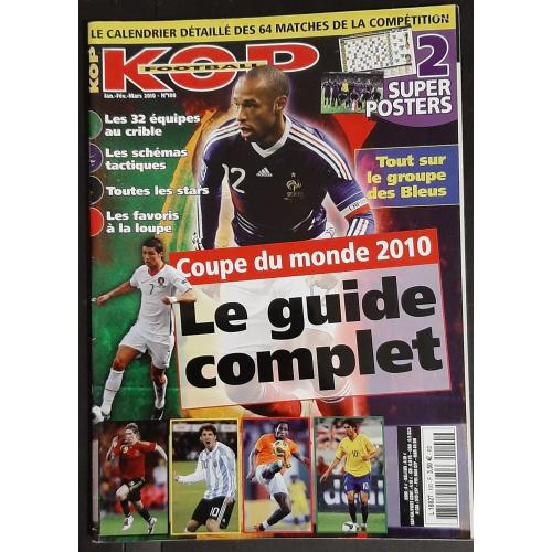 Журнал Kop Football (Франція ) 2010 Представлення збірних до чемпіонату світу 2010