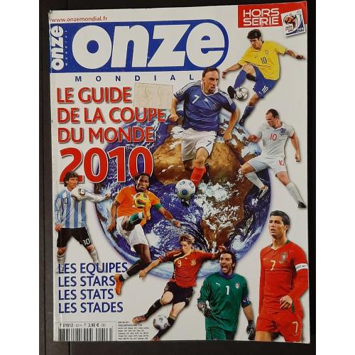 Журнал Onze/Онзе Чемпионат мира 2010