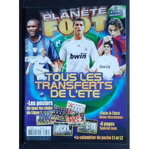 журнал Planete Foot (вересень 2009) Постери всіх команд французької Ліги1