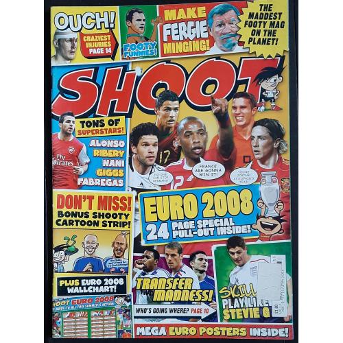 Журнал Shoot 2008 Представлення команд до Євро 2008