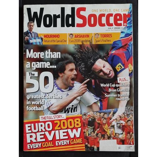 Журнал World Soccer липень 2008 підсумки Евро (116 стор.)