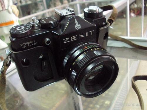 Фотоаппарат ZENIT TTL, HELIOS-44 м,