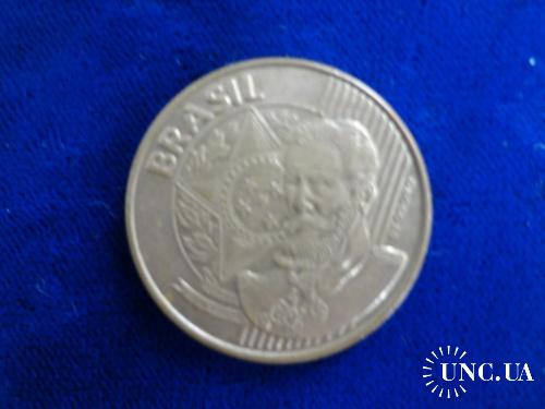 Бразилия 25 центаво 2008
