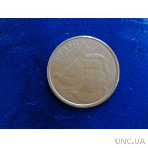 Бразилия 5 центаво 2009
