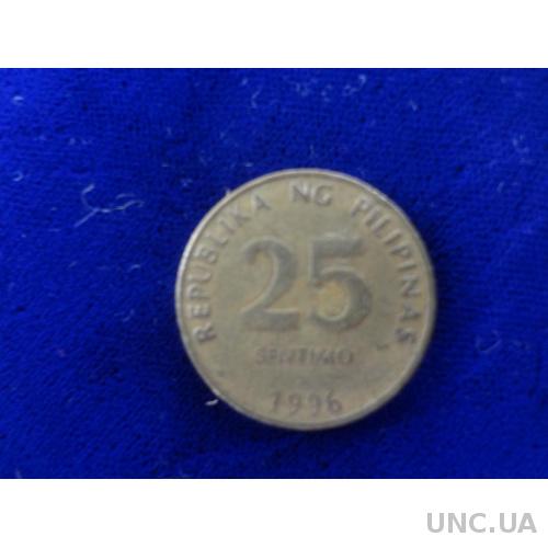 Филиппины 25 сантимов 1996