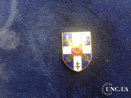 ФРАНЦИЯ боевой полковой знак фрачник ’’40° RA Régiment Artillerie’’ 1894. 40-й артиллерийский полк