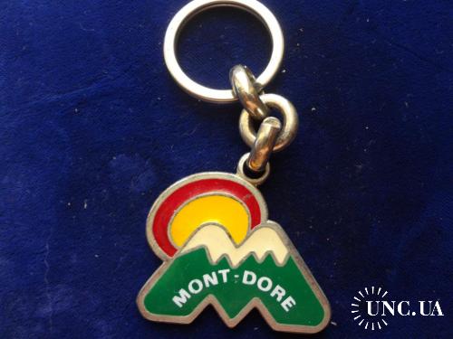 ФРАНЦИЯ  брелок "MONT-DORE" горнолыжный курорт Мон-Дор