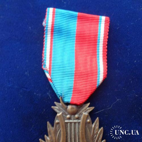 Франция медаль ’’Почетная медаль за достижения в музыке’’ 3 степень