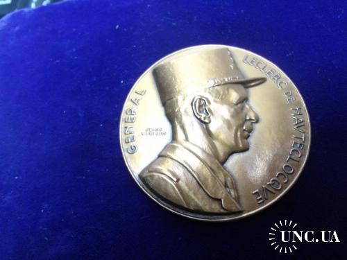 ФРАНЦИЯ медаль ’’За 100 км марш танковой дивизии Леклерк’’