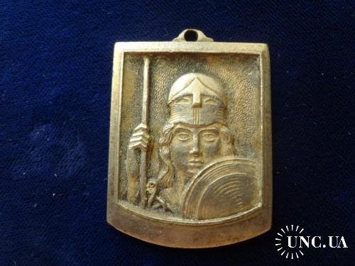 ФРАНЦИЯ подвеска к знаку Афина. 9-й округ Парижа. номерной