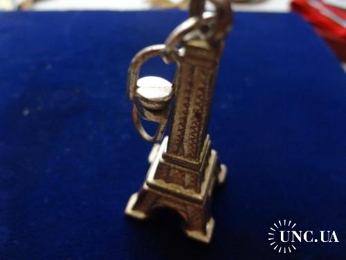 ФРАНЦИЯ подвеска на брелок "Эйфелева башня"