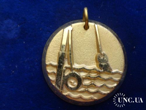 ФРАНЦИЯ  подвеска на брелок "Рыбалка"