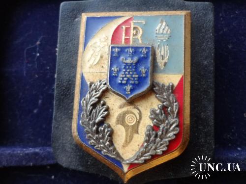 ФРАНЦИЯ полицейский знак ’’Училище полиции  ’’  ECOLE DE POLICE