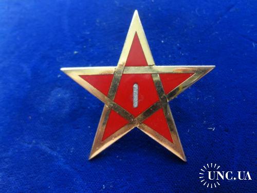 ФРАНЦИЯ полковой знак ’’1-й тунисский пехотный полк’’ 1997