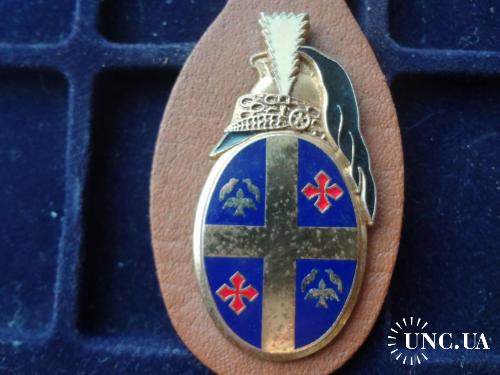 ФРАНЦИЯ полковой знак ’’10° Division Blindée 4е RD’’ 10-й танковый дивизион 4-го полка драгун