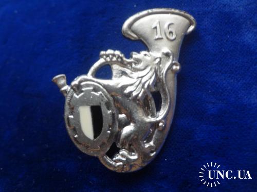 ФРАНЦИЯ полковой знак ’’16-й батальон альпийских стрелков’’ 16° Groupe de Chasseurs Mécanisés