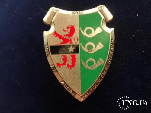 ФРАНЦИЯ полковой знак ’’3-й полк конных стрелков’’  3° Régiment de Chasseurs