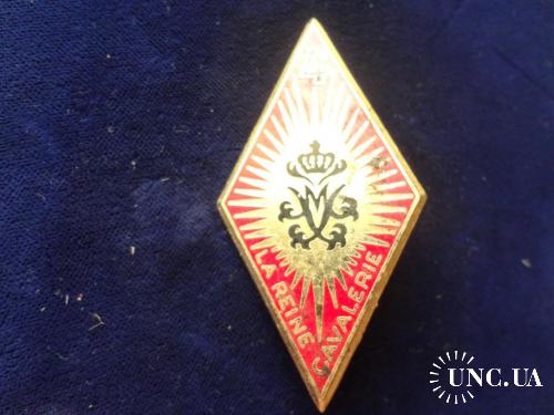 ФРАНЦИЯ полковой знак ’’4-й полк кирасир’’ 4° Régiment de Cuirassiers Cavalerie