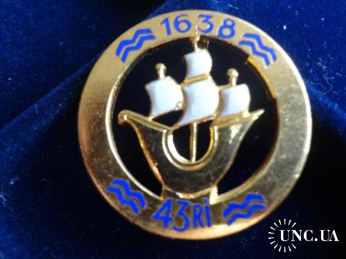 ФРАНЦИЯ полковой знак ’’43-й Лилльский пехотный полк’’ 1638. 43° REGIMENT d'INFANTERIE