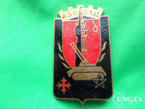 ФРАНЦИЯ полковой знак ’’458-я зенитная группа ПВО’’ 458° Groupe d’Artillerie Antiaérienne Légère