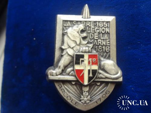 ФРАНЦИЯ полковой знак ’’51-й пехотный полк’’ 1651. 51° Régiment d’Infanterie