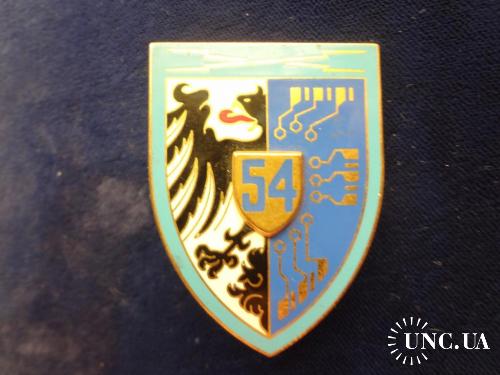 ФРАНЦИЯ полковой знак ’’54е Régiment De Transmissions’’ 54-й полк связи