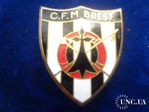 ФРАНЦИЯ полковой знак ’’Центр формирования морской пехоты в Брест’’ Centre de Formation Marine BREST