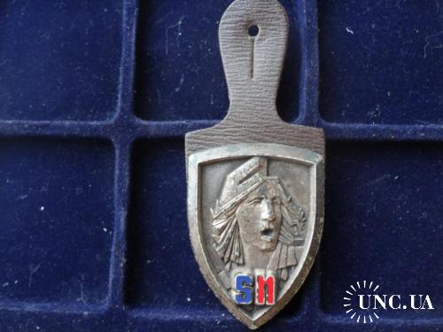 ФРАНЦИЯ полковой знак ’’Direction du Service National’’ Национальный военный координационный центр