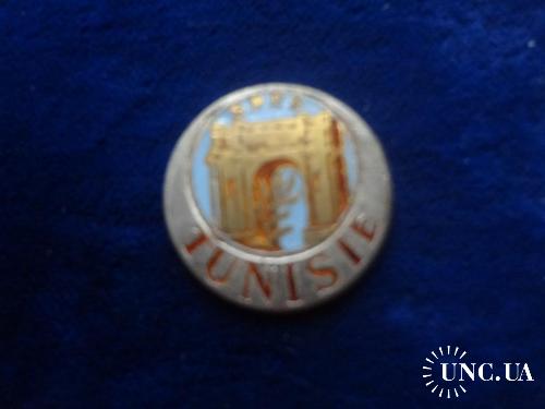 ФРАНЦИЯ полковой знак фрачник Генштаб войск в Тунисе ’’Nord Africain SPES Tunisie’’