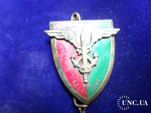 ФРАНЦИЯ полковой знак ’’Группа войск в Германии’’ FORCES FRANCAISES EN ALLEMAGNE