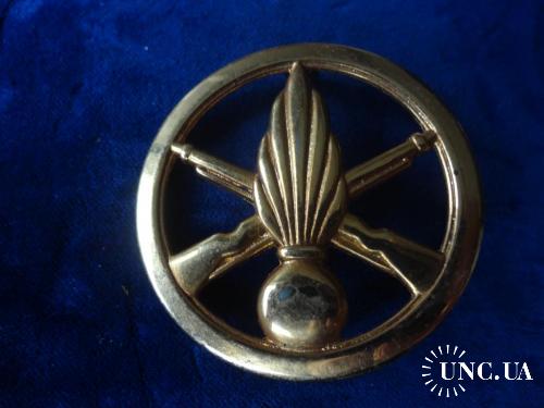 ФРАНЦИЯ полковой знак на берет ’’Сухопутные силы. Пехота’’