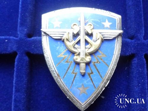 ФРАНЦИЯ полковой знак Парижское военное училищ’’Groupement Services Enseignement Militaire Supérieur