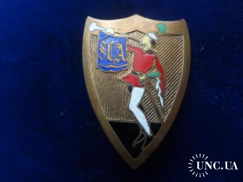 ФРАНЦИЯ полковой знак ’’Служба кинематографии армии’’ 1946. Service Cinématographique des Armées