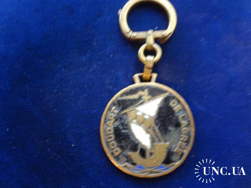 ФРАНЦИЯ полковой знак ВМФ ’’Авизо-эскортер ’’Дюрант де Лагри’’ AVISO-ESCORTEUR DOUDART DE LAGRÉE