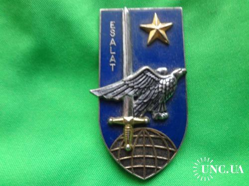 ФРАНЦИЯ полковой знак ’’Военно-авиционная школа’’ Ecole de Spécialisation de l'Aviation