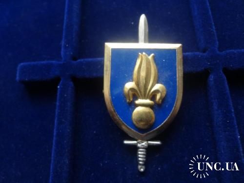 ФРАНЦИЯ полковой знак ’’Военное пехотное училище’’ Ecole Application d'Infanterie
