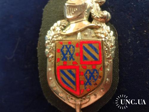 ФРАНЦИЯ полковой знак ’’Жандармерия, Бургундия’’ Légion de Gendarmerie Départementale Bourgogne