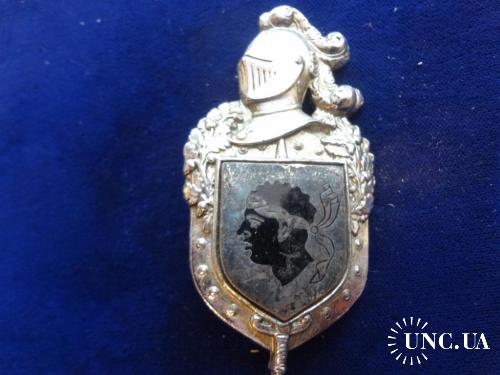 ФРАНЦИЯ полковой знак ’’Жандармерия. Дапартаментальная, Корсика’’ Departamentale, Corsa