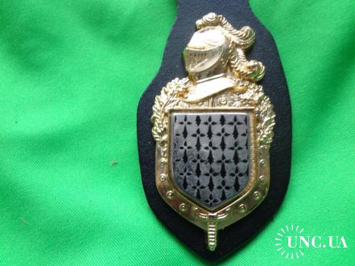 ФРАНЦИЯ полковой знак ’’Жандармерия. г. Сен-Брие’’ Gendarmerie de Saint-Brieux