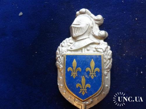 ФРАНЦИЯ полковой знак ’’Жандармерия. Иль де Франс’’ Depertamentale Ile de Frans