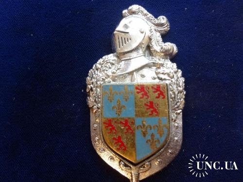 ФРАНЦИЯ полковой знак ’’Жандармерия. Пикардия’’ Gendarmerie Picardie