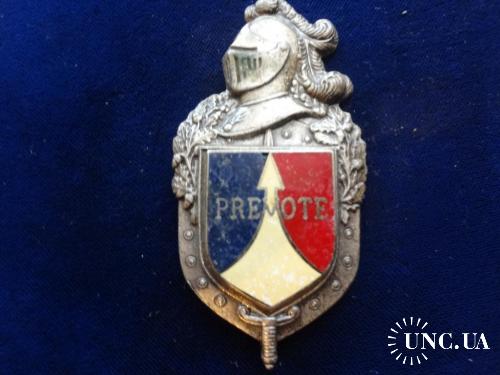 ФРАНЦИЯ полковой знак ’’Жандармерия. Зарубежная дисциплинарная’’ Gendarmerie Prevotale
