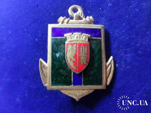 ФРАНЦИЯ R полковой знак ’’Военная школа связи в Ажен’’ Ecole Militaire Annexe des Transmission, AGEN